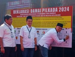Abah Anton – Dimyati Ayatullah Janji Jalani Pilkada Kota Malang 2024 dengan Damai