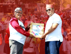 Ribuan Warga Ramaikan Jalan Sehat, Plt Bupati Sukses Bina Koperasi
