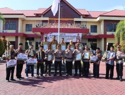 Tiga Kapolsek dan Lima Kades Menang Lomba