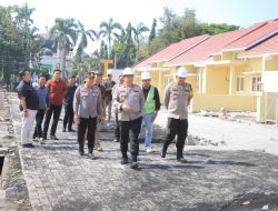 Srena Mabes Polri Cek Progres Pembangungan Rumdin Polres Probolinggo