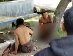 Warga Histeris, Seorang Pria Bacok Warga di Pinggir Jalan Kraksaan