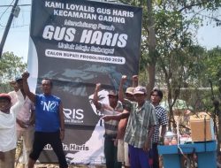Banner Dukungan Gus Haris Tersebar di Sejumlah Titik