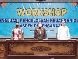 Inspektorat Gelar Workshop Evaluasi Pengelolaan Keuangan Desa