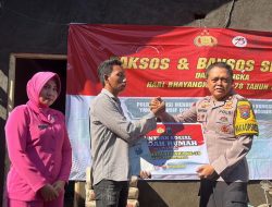 Sambut Hari Bhayangkara ke-78, Polres Probolinggo Bedah Rumah Warga