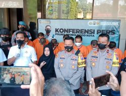 Curanmor Jadi Kasus Trending, Satreskrim Amankan 8 Pencuri dan 4 Terduga Penadah