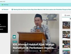 Luncurkan Website Baru, MWCNU Kraksaan Gencarkan Dakwah Online Aswaja An-Nahdliyah