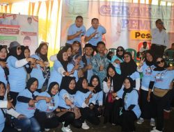 Kampanye Hari Terakhir, Warga Pesisir Probolinggo Deklarasi Prabowo-Gibran