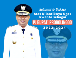 Gapensi Kabupaten Probolinggo Sampaikan Ucapan Selamat Atas Dilantiknya Ugas Irwanto sebagai Pj Bupati Probolinggo