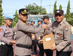 Cegah Massa Anarkis Kasus Isu Santet, Anggota Polres Probolinggo Dapat Penghargaan