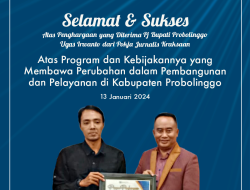 Beritakata: Selamat Pj Bupati Probolinggo Terima Award dari Pokja