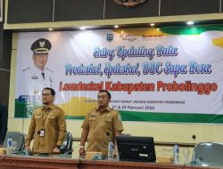 Persiapan Lomba, Dinas PMD Kabupaten Probolinggo Gelar Updating Data Desa