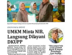 UMKM Minta NIB, Langsung Dilayani DKUPP I Beritakata Koran Digital