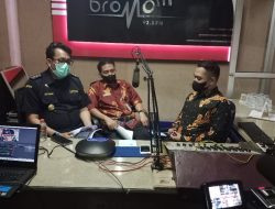 Diskominfo-KPPBC Sosialisasikan Ketentuan Cukai 2022 Melalui Podcast Bromo FM