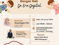 Membangun dari Skala Kecil, Nusantara Power Paiton Support Workshop Parenting Beritakata di SDN Kebonagung I