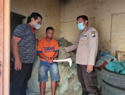 Pencuri Jaring Pelindung Bawang Senilai Rp 9 Juta Diamankan Polsek Dringu