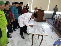 Jaga Kondusifitas Jelang Pemilu 2024, Belasan Perguruan Pencak Silat Bondowoso Dikumpulkan
