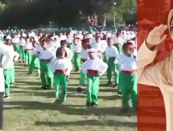 1.100 Anak TK Rayakan Hardiknas dengan Senam Pergi Tamasya