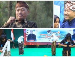 Yulius dan Supoyo Ungkap Filosofi Lomba Pasang Udeng dan Jarik Tengger