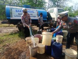 Drop Air Bersih ke Lumbang
