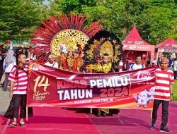 Meriahnya Kirab Pemilu 2024 di Kabupaten Probolinggo