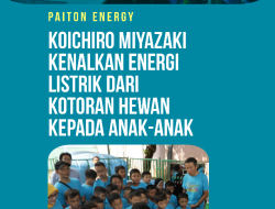 Miyazaki Kenalkan Energi Listrik Berbahan Kotoran Hewan kepada Anak-anak