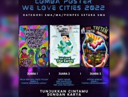 Bappeda Litbang Umumkan Pemenang Lomba Poster We Love Cities Tingkat SMP dan SMA