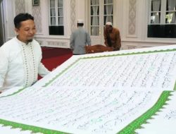 Ngaji Al Quran Raksasa di Rumah Dinas Wali Kota