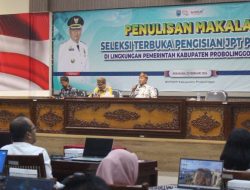 Pelamar Selter Pengisian JPT Pratama Ikuti Seleksi Penulisan Makalah