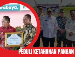 Langkah Pj Bupati Probolinggo Membuahkan Hasil, Raih Penghargaan Peduli Ketahanan Pangan 2024 dari Pj Gubernur Jatim