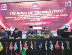 Komisioner KPU Kabupaten Probolinggo Gembleng Pimpinan Organisasi