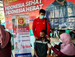 Muncul Varian Baru Covid-19, Vaksinasi BIN Sasar 500 Warga Alassumur Lor Besuk