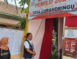 Setelah Pakai Hak Suara, Pj Bupati Tinjau TPS Bareng Forkopimda