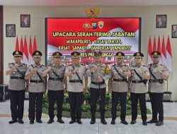 Wakil Kepala dan 3 Kasat Polres Probolinggo Ganti