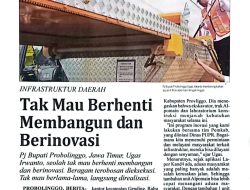 Tak Mau Berhenti Membangun dan Berinovasi I Beritakata Koran Digital