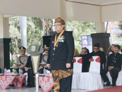 Pimpin Upacara Harjakapro-Otoda, Bupati Joko Kenang Sejarah Saat Kiai Djojolelono Dilantik