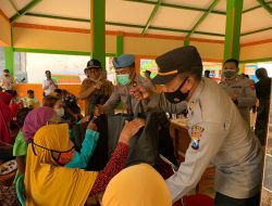 Polres Probolinggo Sebar Bansos,  Kunjungi Tempat Ibadah