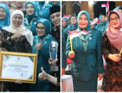 Hadiri Puncak Bulan Gotong Royong di Madiun, Pacu Semangat Desa dan PKK