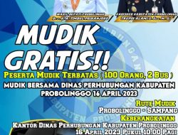 Yuk Mudik Gratis Rute Sampang Bareng Pemkab Probolinggo