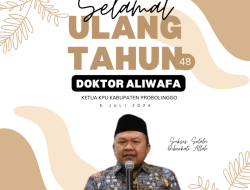 Selamat Ulang Tahun Ketua KPU Kabupaten Probolinggo