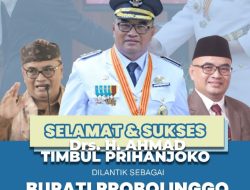 DPRD: Selamat dan Sukses Pelantikan Bupati Probolinggo Timbul Prihanjoko