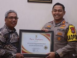 Pelayanan SKCK Hingga SIM Dinilai Baik, Terima Penghargaan dari Kementerian