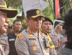 Kapolres Probolinggo Ucapkan Terima Kasih Atas Lancarnya Aksi Damai