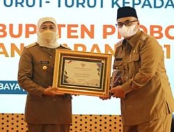 Mantap, Wabup Probolinggo Terima Penghargaan dari Pemerintah Republik Indonesia