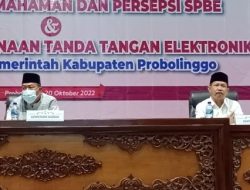 Tanda Tangan Elektronik Bikin Pelayanan Lebih Cepat dan Mudah di Kab Probolinggo