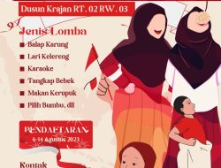 Lomba Agustusan di Kebonagung, Catat Tanggalnya