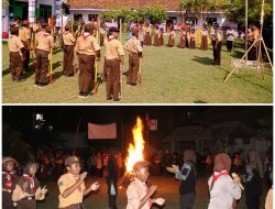 Melatih Kreativitas dan Kepemimpinan Siswa, SDN Kebonagung I Gelar Persami Dua Hari