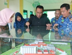 Tinjau Pembangunan, Pj Bupati Sebut Pelayanan RSUD Waluyo Jati Sudah Lebih Baik