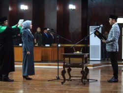 Ketua DPRD Lantik Anggota DPRD Pergantian Antar Waktu Alfiana