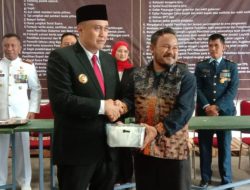 Pj Wali Kota Malang Bersama Forkopimda Tinjau Kesiapan Logistik Pilkada Serentak di Gudang KPU