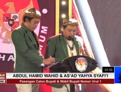 Pasangan Rahmad Janji Bebaskan PBB Warga Miskin Ekstrem dan Honor Guru Ngaji Tepat Waktu